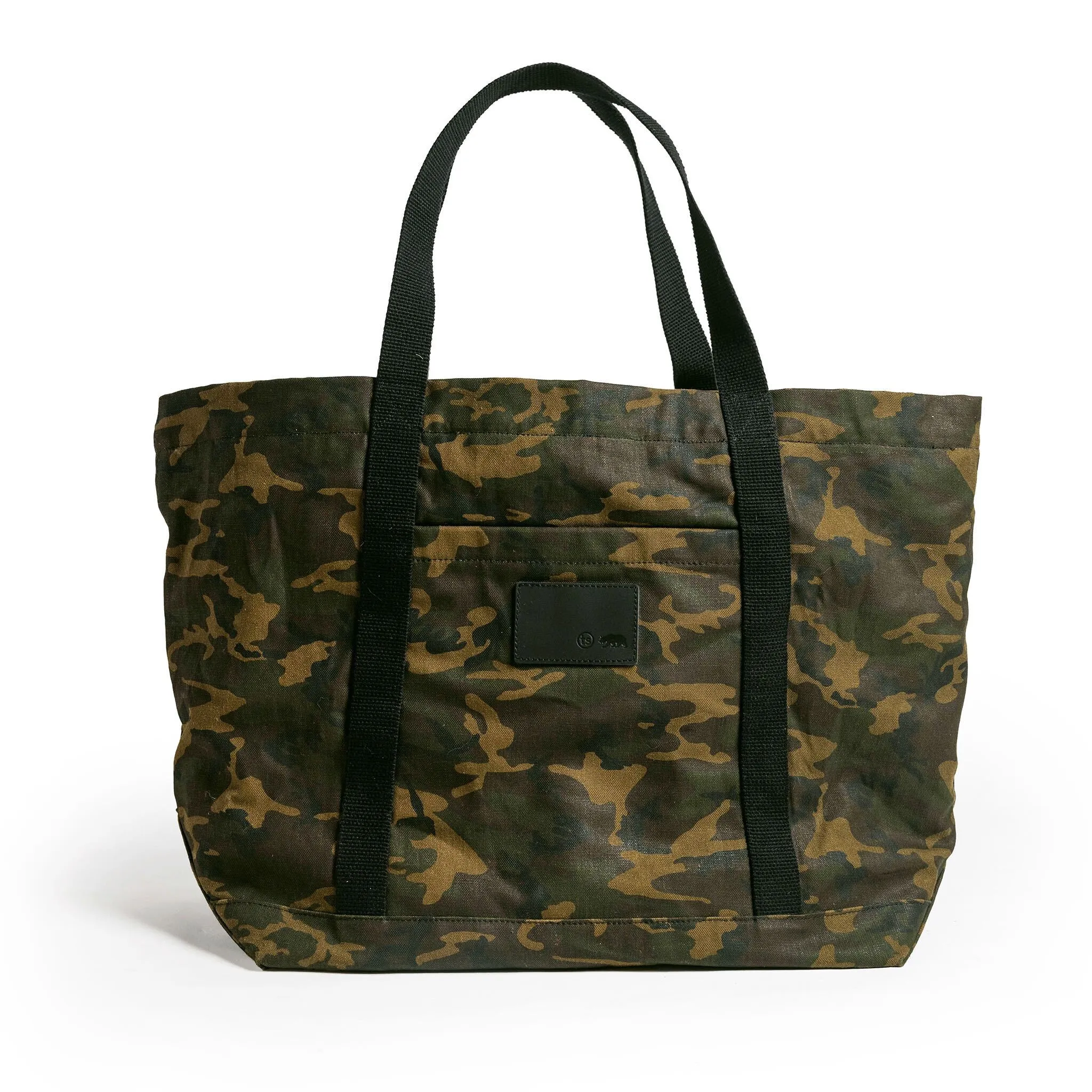 The Market Tote in Camo Boss Duck sold by Taylor Stitch product image thumbnail 3