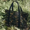The Market Tote in Camo Boss Duck sold by Taylor Stitch