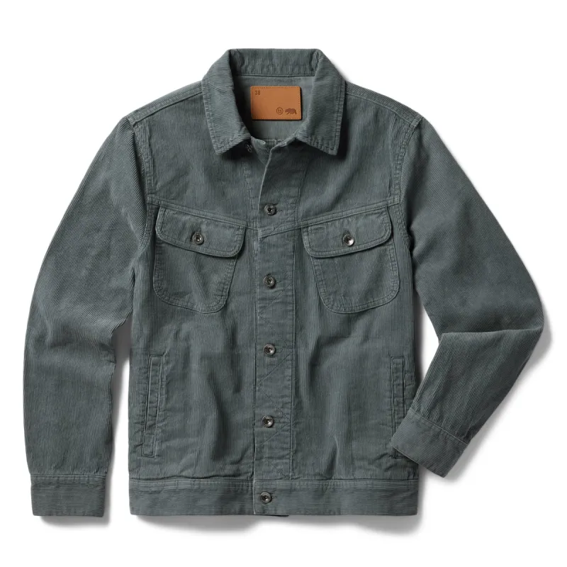 The Long Haul Jacket in Storm Cord sold by Taylor Stitch