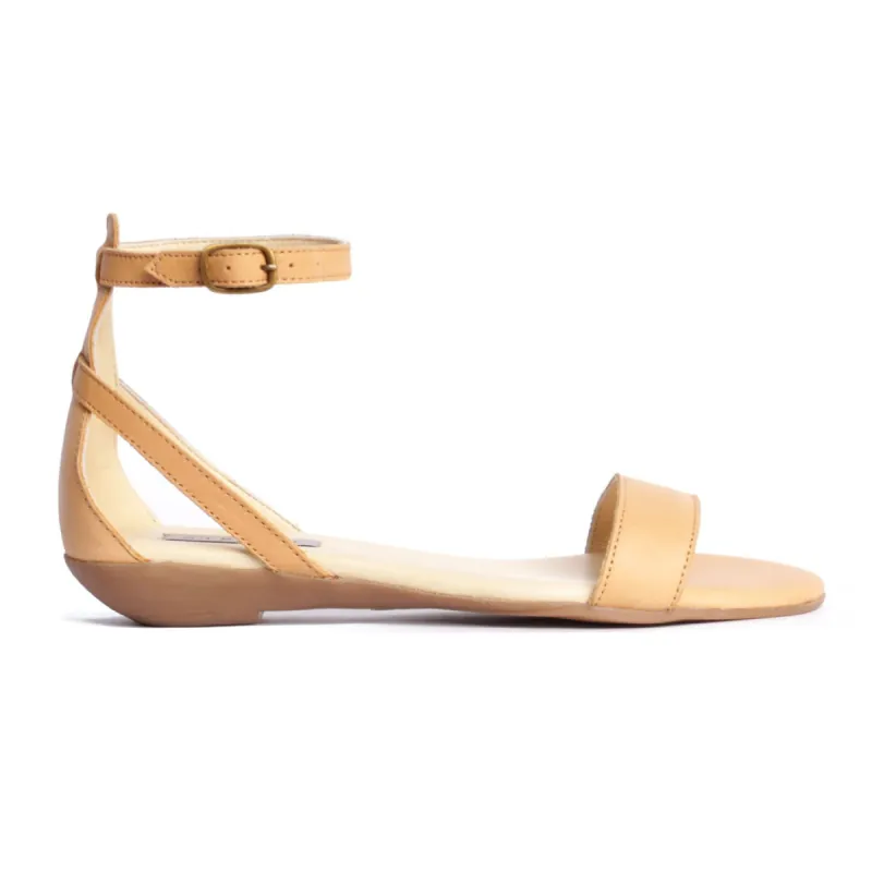 Serena Sandal in Pale Honey sold by Taylor Stitch