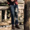 The Democratic Brushed Back Jean in Sawyer Wash Organic Selvage sold by Taylor Stitch