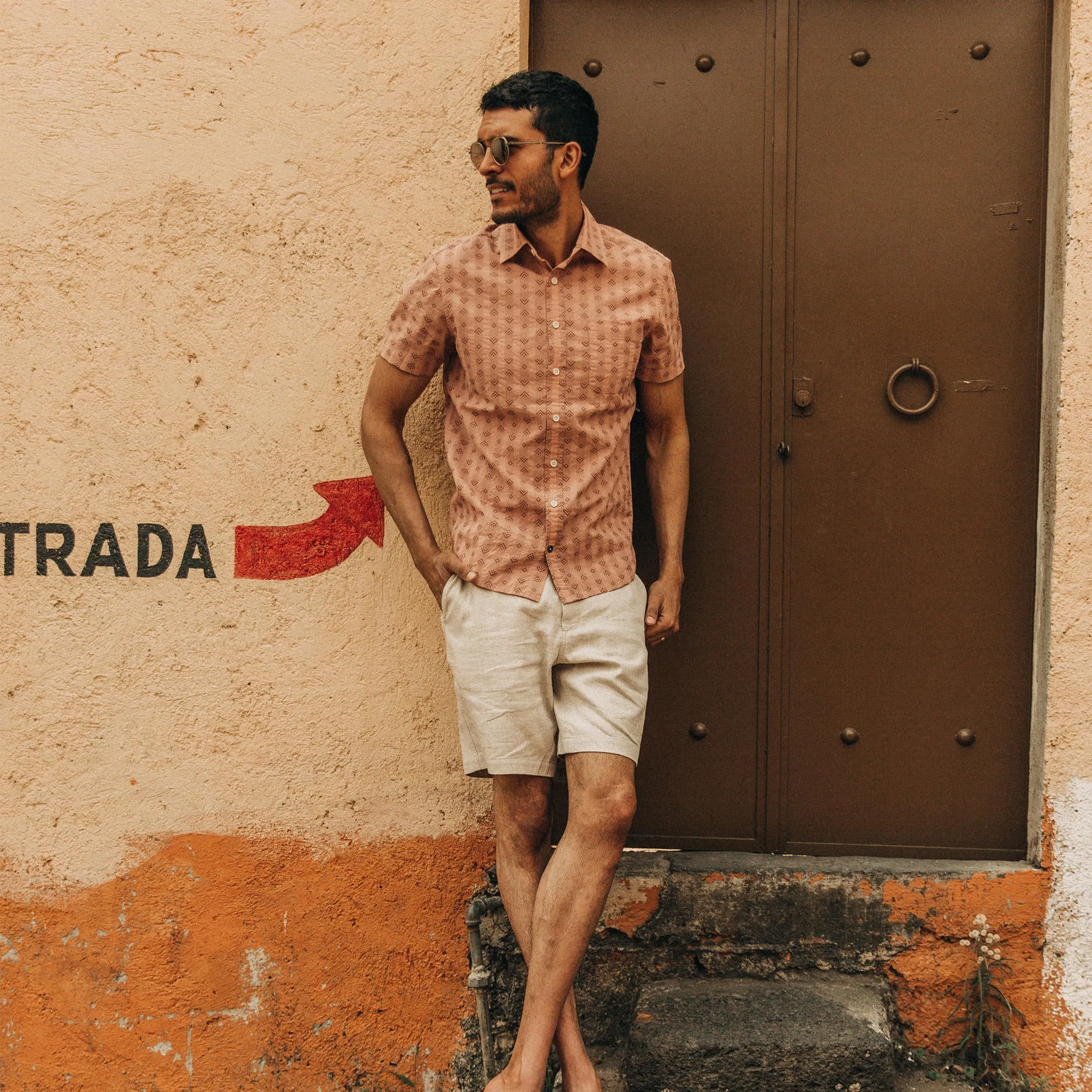 The Short Sleeve California in Arrowhead sold by Taylor Stitch product image thumbnail 2