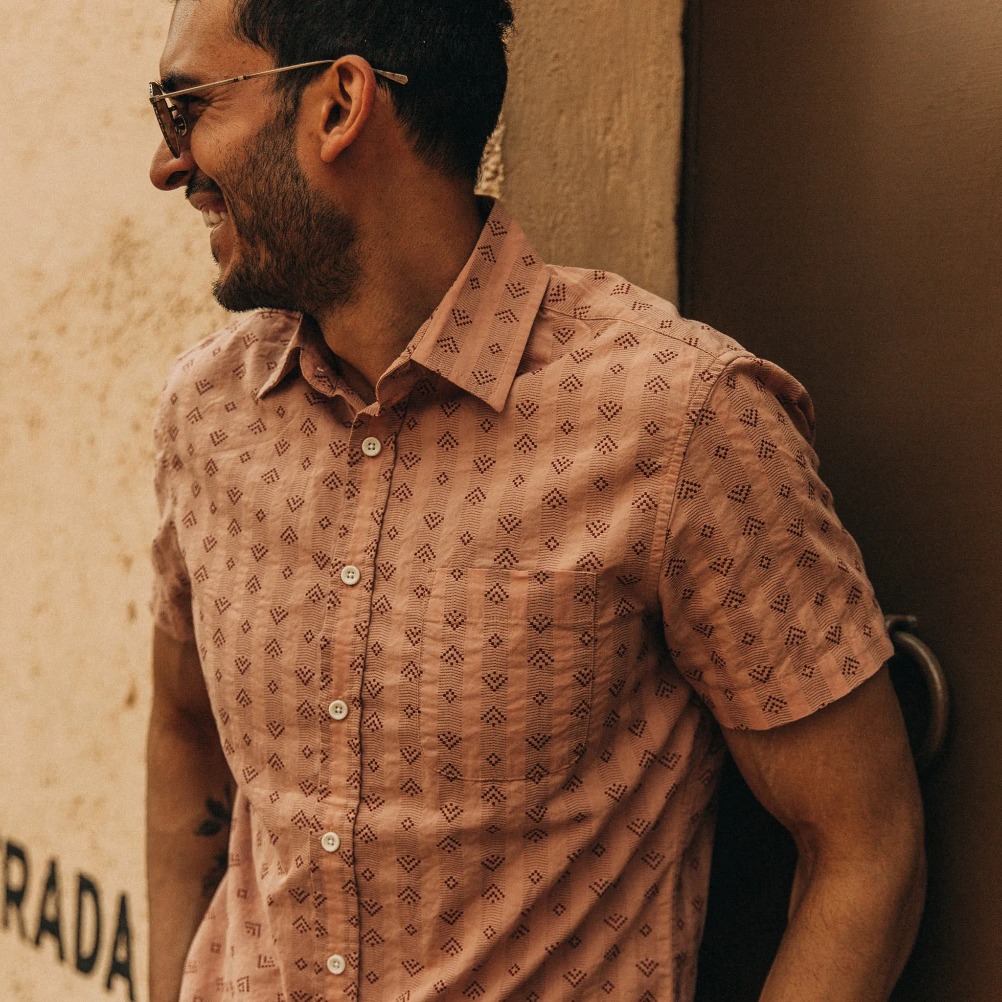 The Short Sleeve California in Arrowhead sold by Taylor Stitch product image thumbnail 3