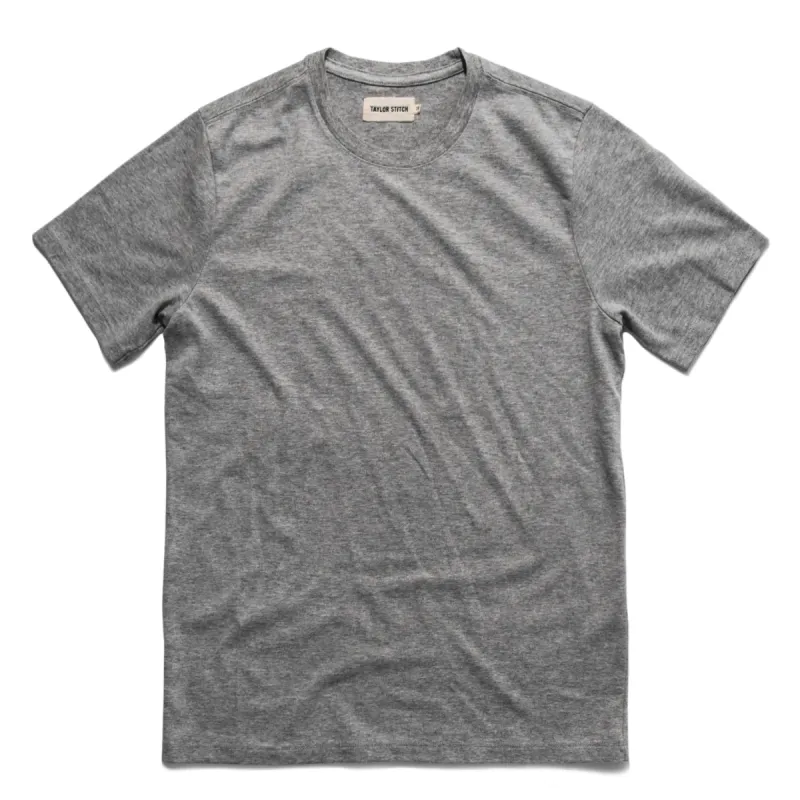 The Triblend Tee in Grey sold by Taylor Stitch