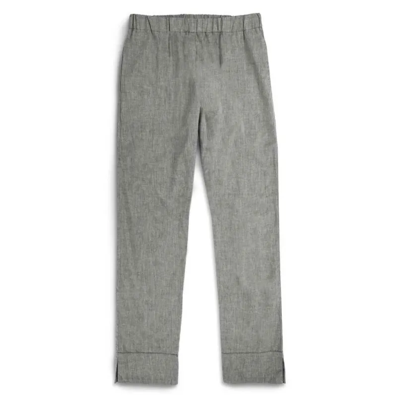 The Isla Pant in Charcoal Cotton sold by Taylor Stitch