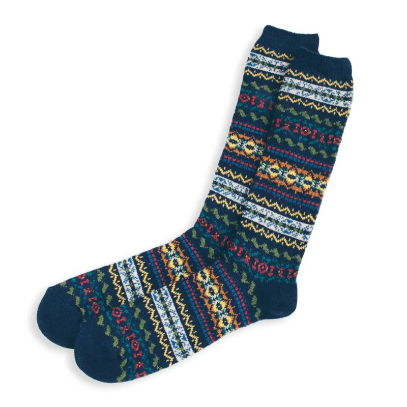 Anonymous Ism Fair Isle - Navy sold by Taylor Stitch