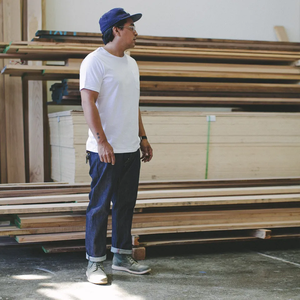 The Democratic Jean in Shuttle Loomed Italian Selvage Denim sold by Taylor Stitch product image thumbnail 4