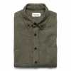 The Jack in Olive Slub Chambray sold by Taylor Stitch