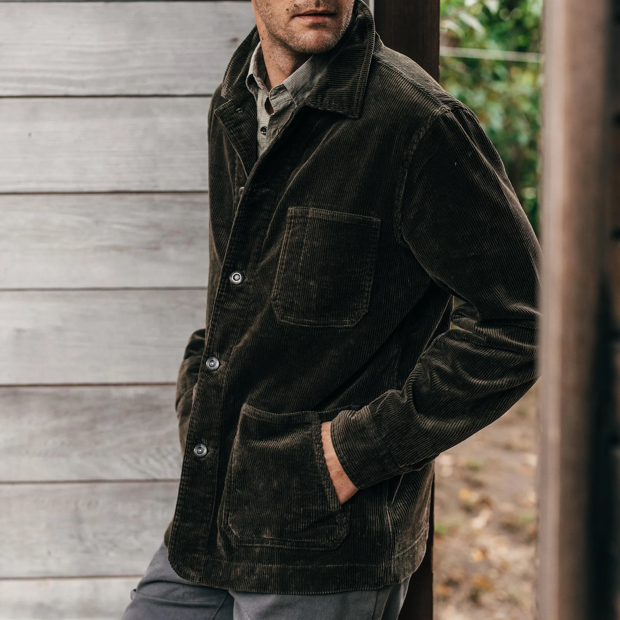 The Ojai Jacket in Army Cord | Parallel