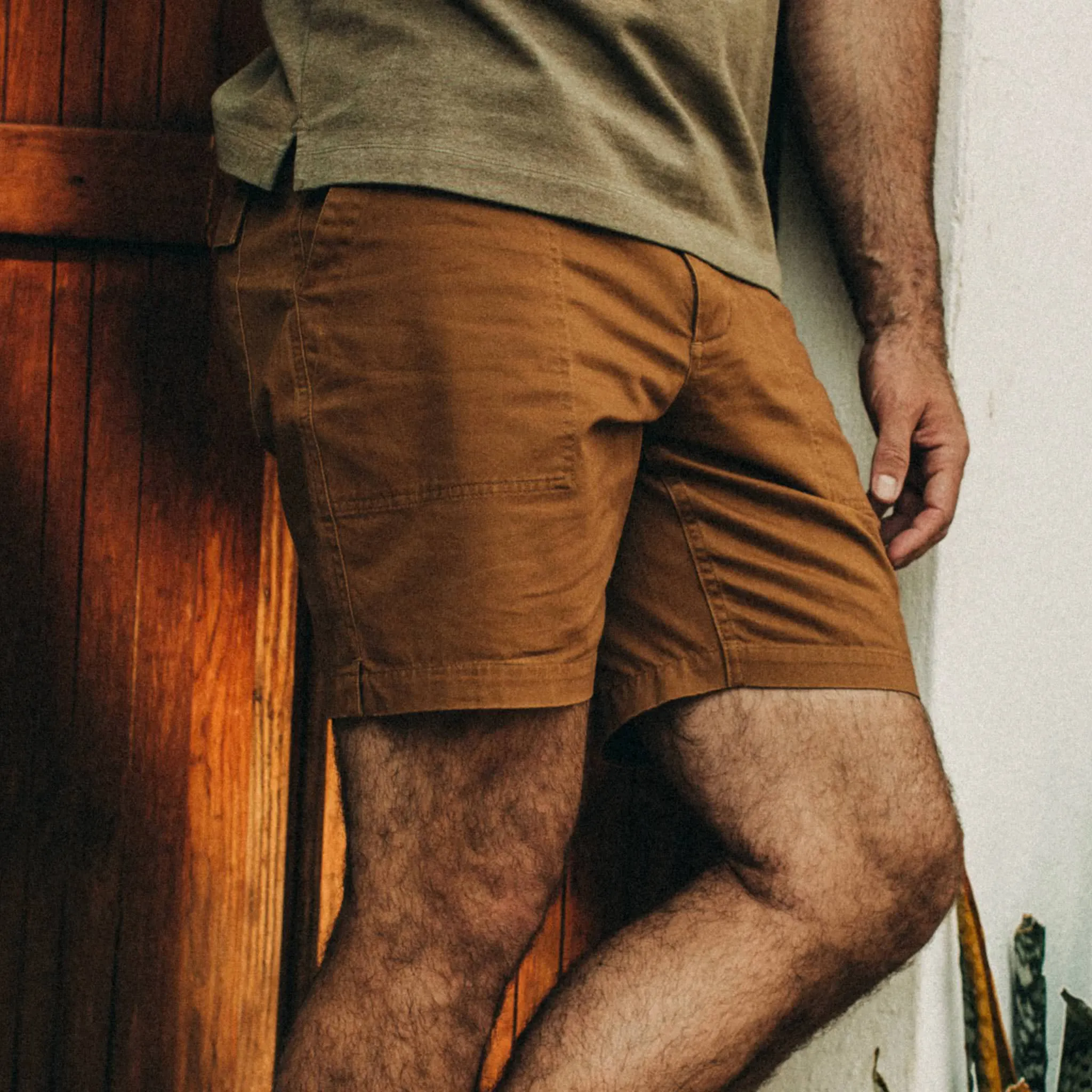The Trail Short in Tobacco sold by Taylor Stitch product image thumbnail 3