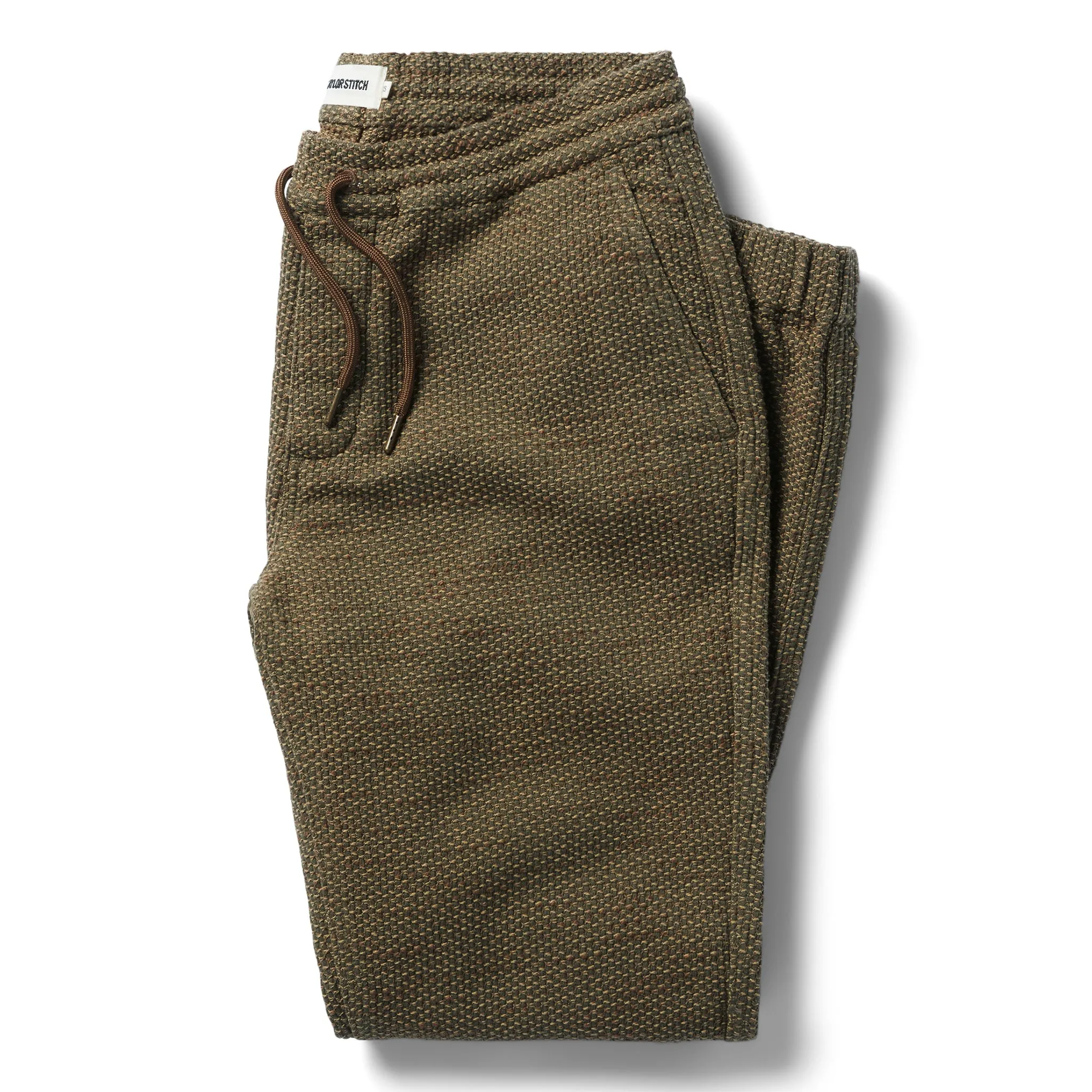 The Apres Pant in Cypress Sashiko sold by Taylor Stitch