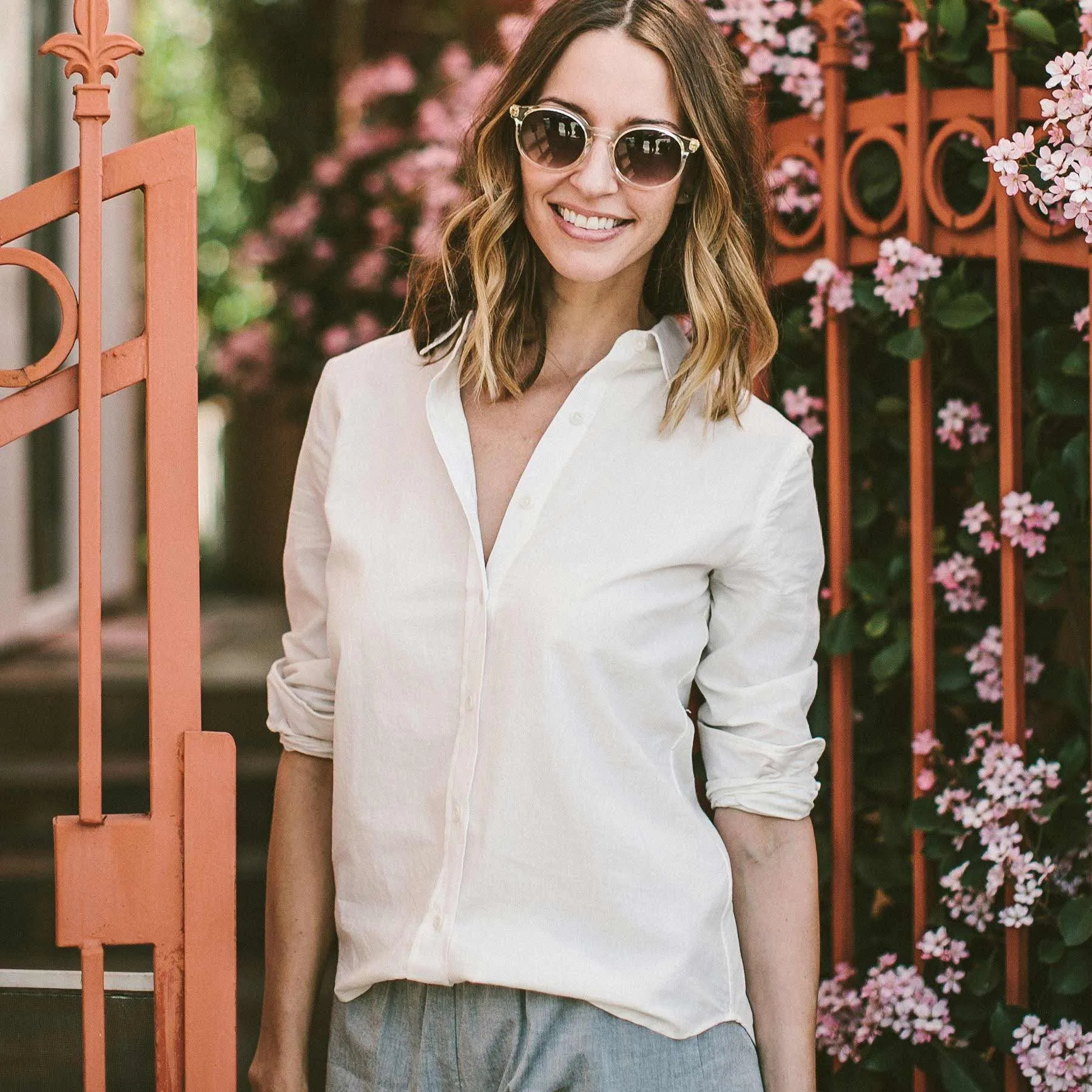 The Katherine in Ivory Silk Cotton sold by Taylor Stitch product image thumbnail 4