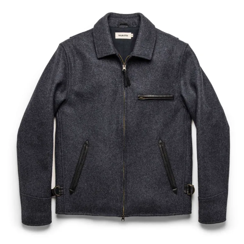 The Portola Bomber in Heather Loden Merino | Parallel