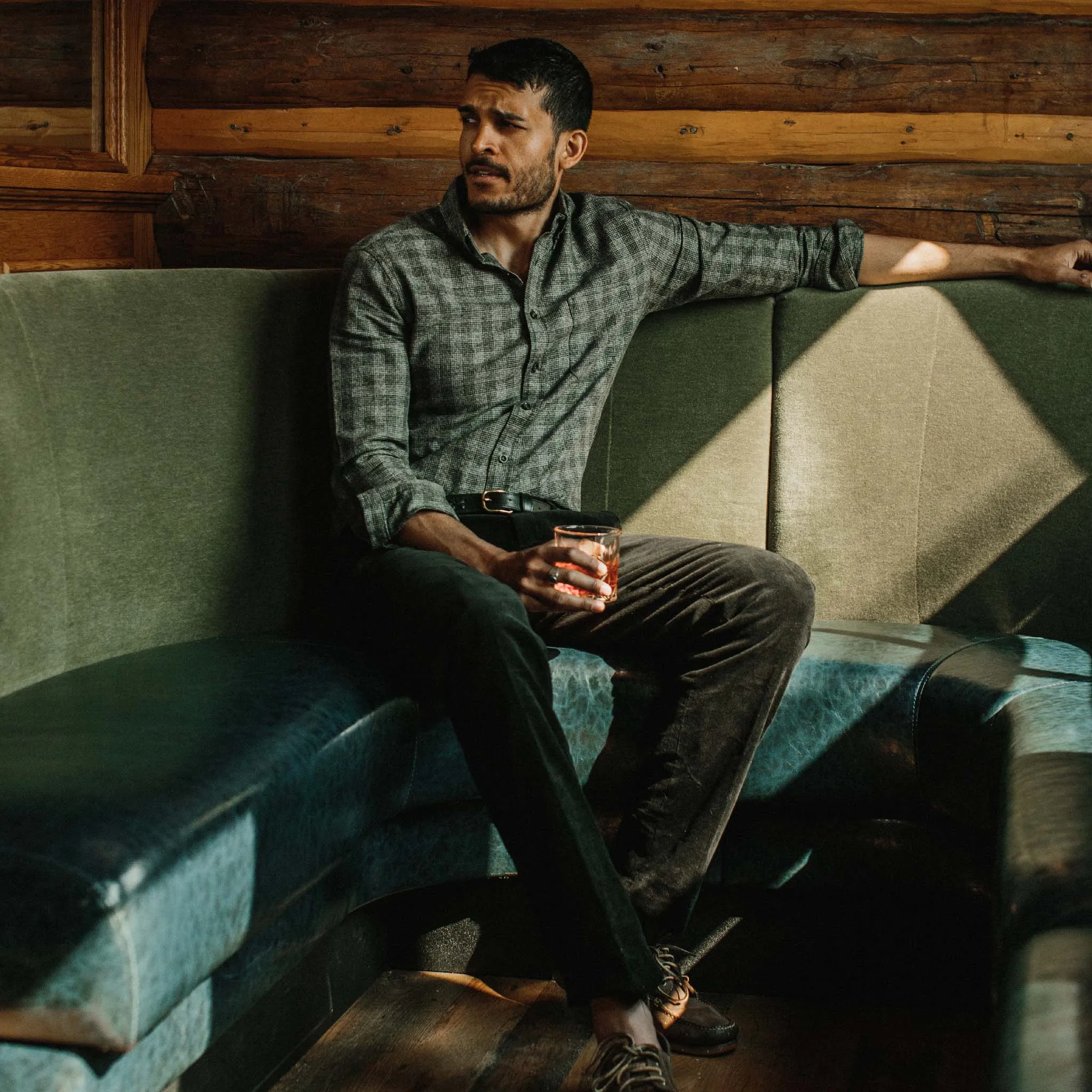 The Jack in Coal Jaspe Check sold by Taylor Stitch product image thumbnail 2