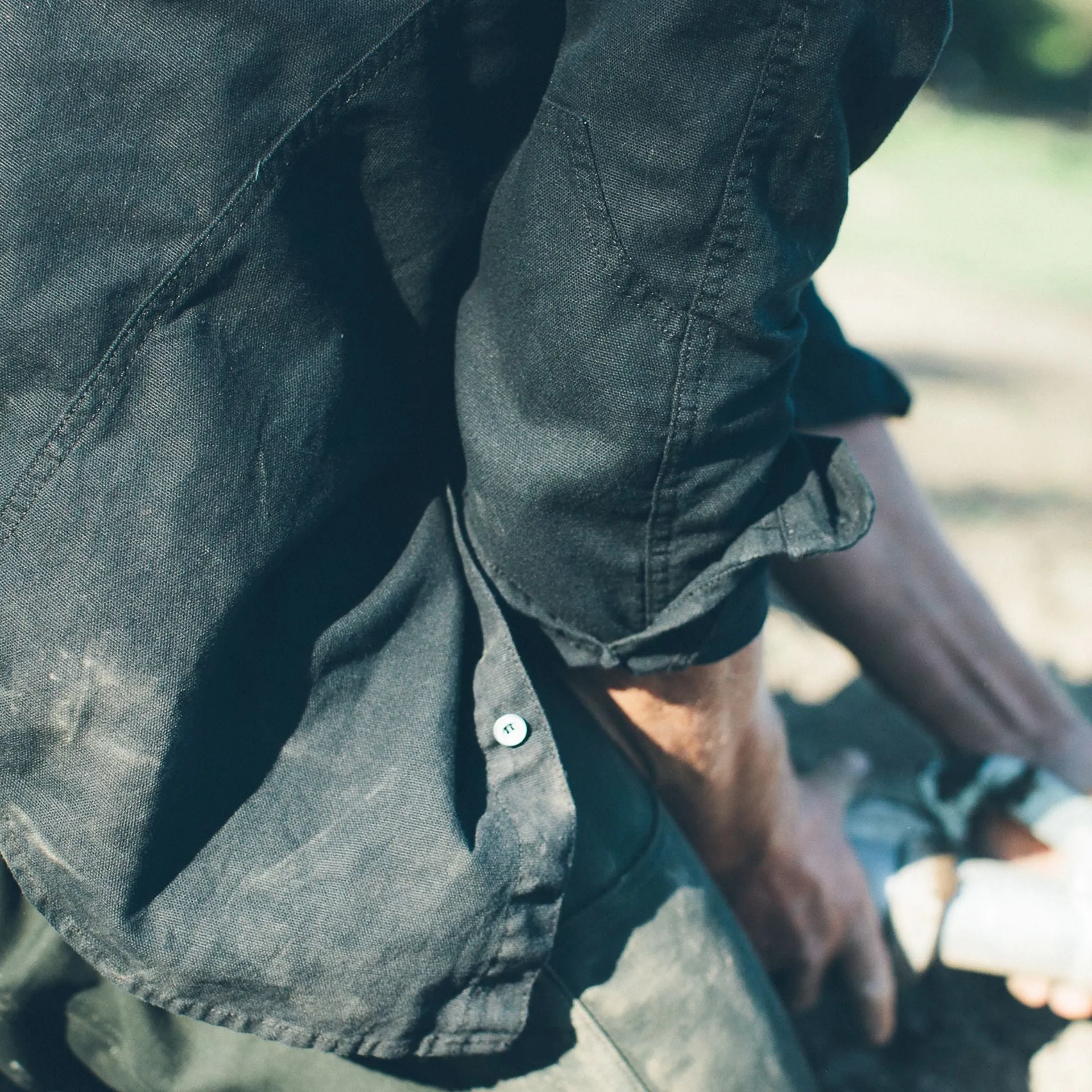 The Chore Shirt in Coal sold by Taylor Stitch product image thumbnail 4