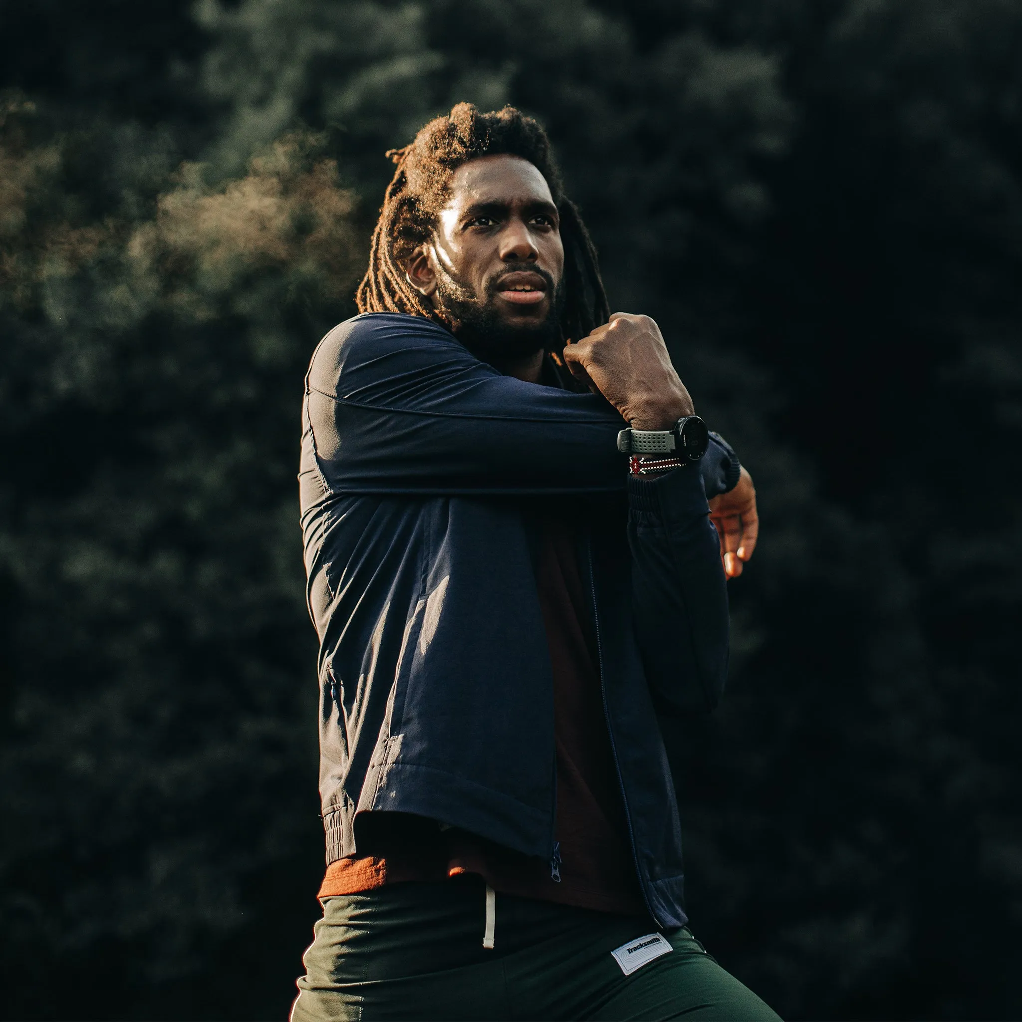 The Park Bomber in Navy sold by Taylor Stitch product image thumbnail 4