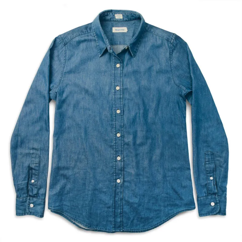 The Katherine in Sun Bleached Denim made by None