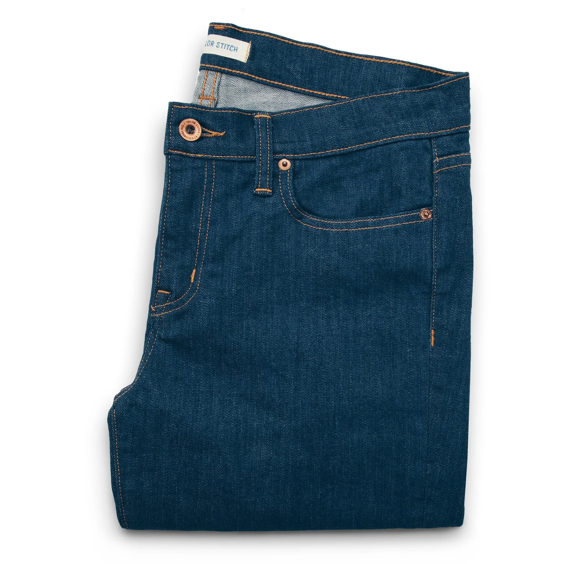 The Adler Jean in Indigo sold by Taylor Stitch product image thumbnail 4