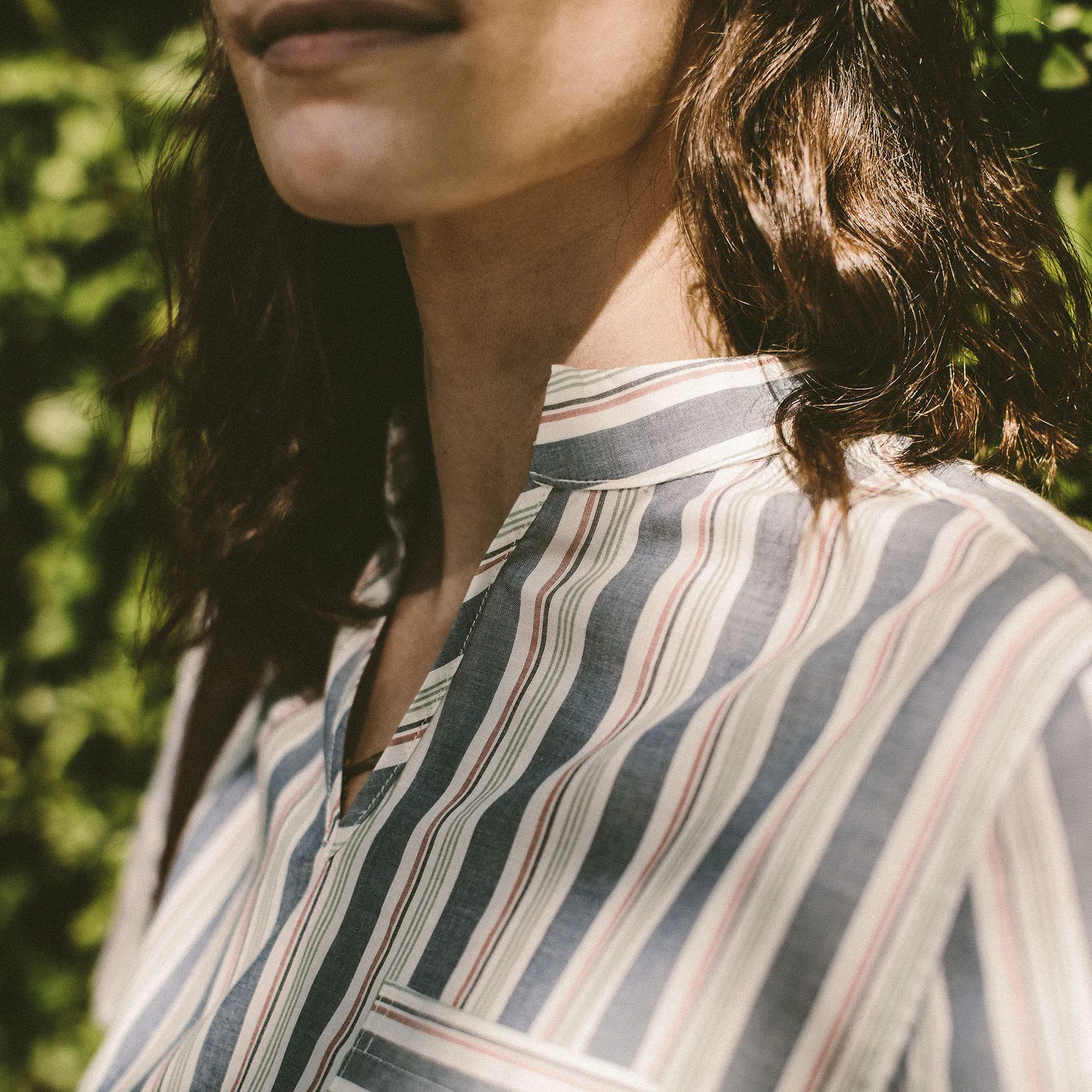 The Abbot Popover in Surf Stripe sold by Taylor Stitch product image thumbnail 5