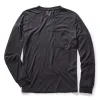 The Cotton Hemp Long Sleeve Tee in Charcoal sold by Taylor Stitch