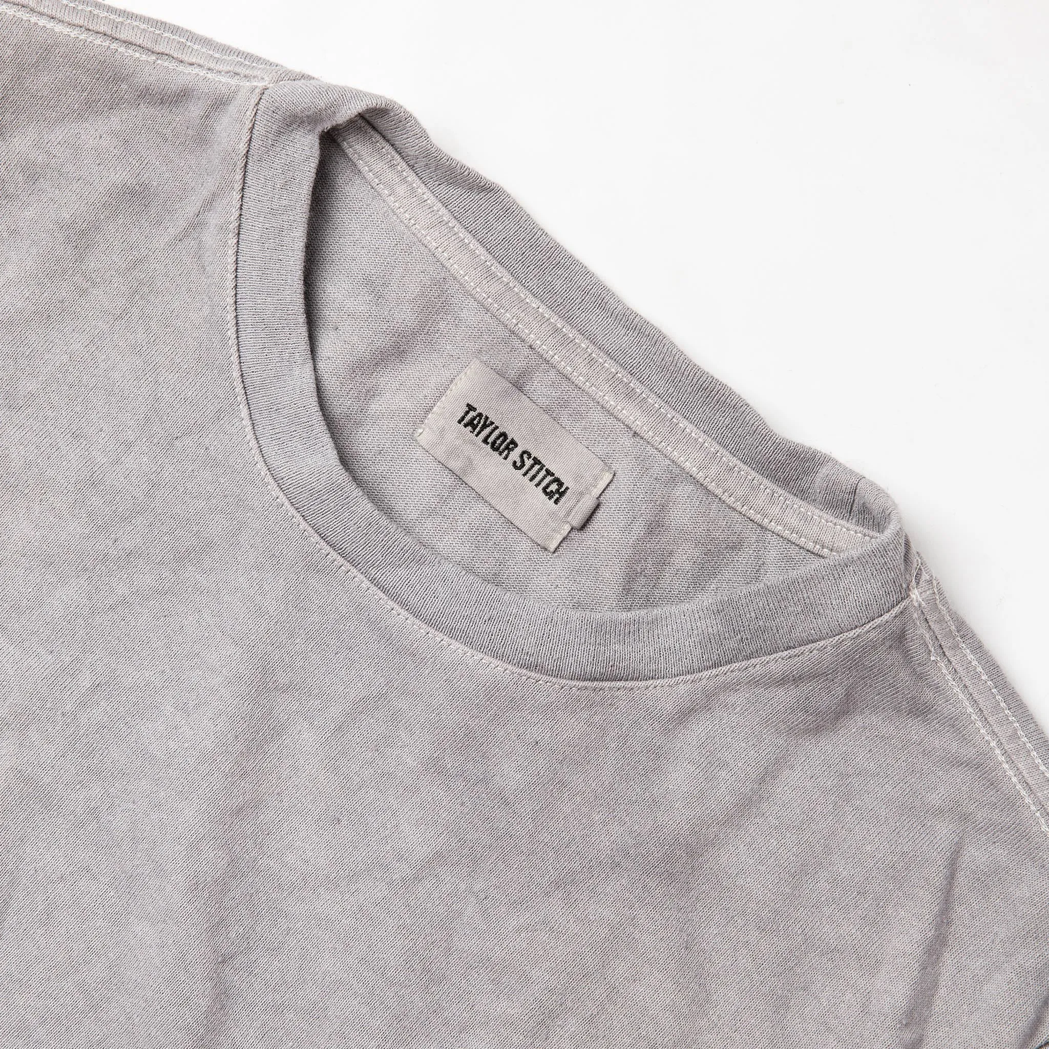 The Botanical Dye Tee in Grey sold by Taylor Stitch product image thumbnail 3