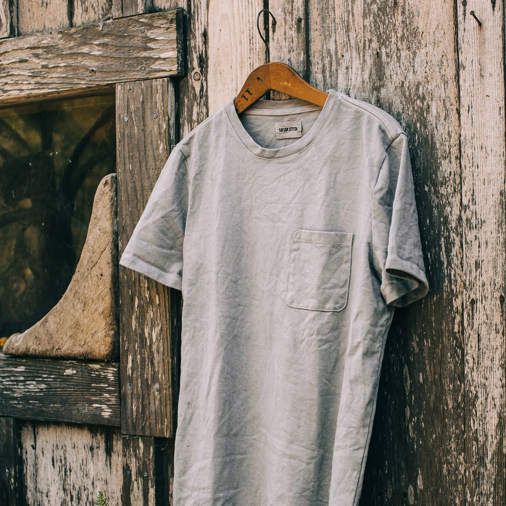 The Botanical Dye Tee in Grey sold by Taylor Stitch product image thumbnail 2