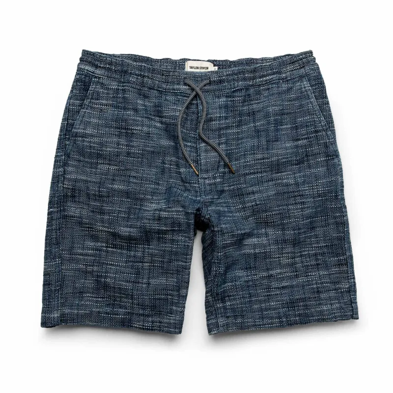 The Après Short in Indigo Slub sold by Taylor Stitch