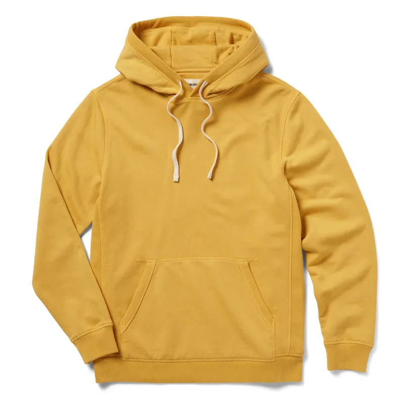 The Fillmore Hoodie in Canary sold by Taylor Stitch