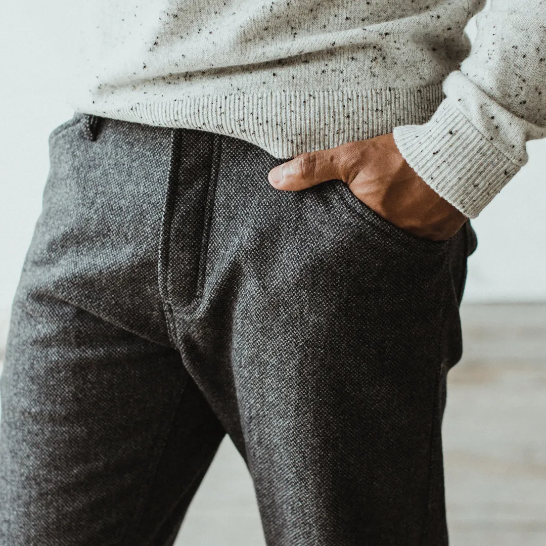 The Camp Pant in Charcoal Wool sold by Taylor Stitch product image thumbnail 4