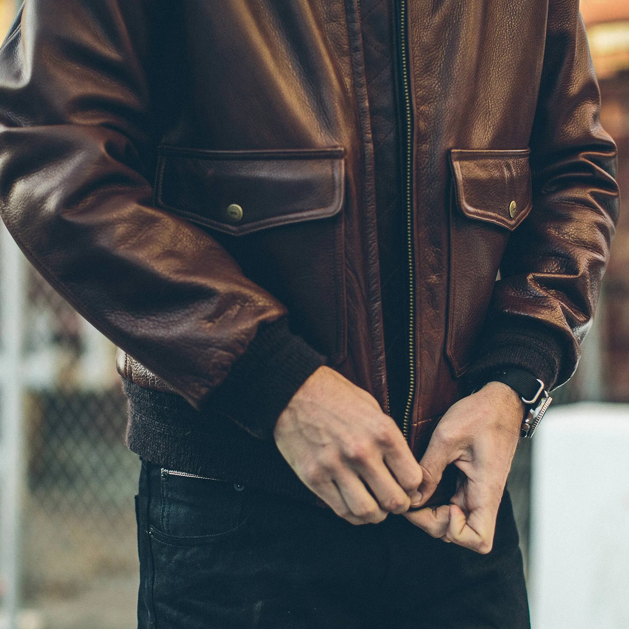 The Seca Jacket in Espresso sold by Taylor Stitch product image thumbnail 4