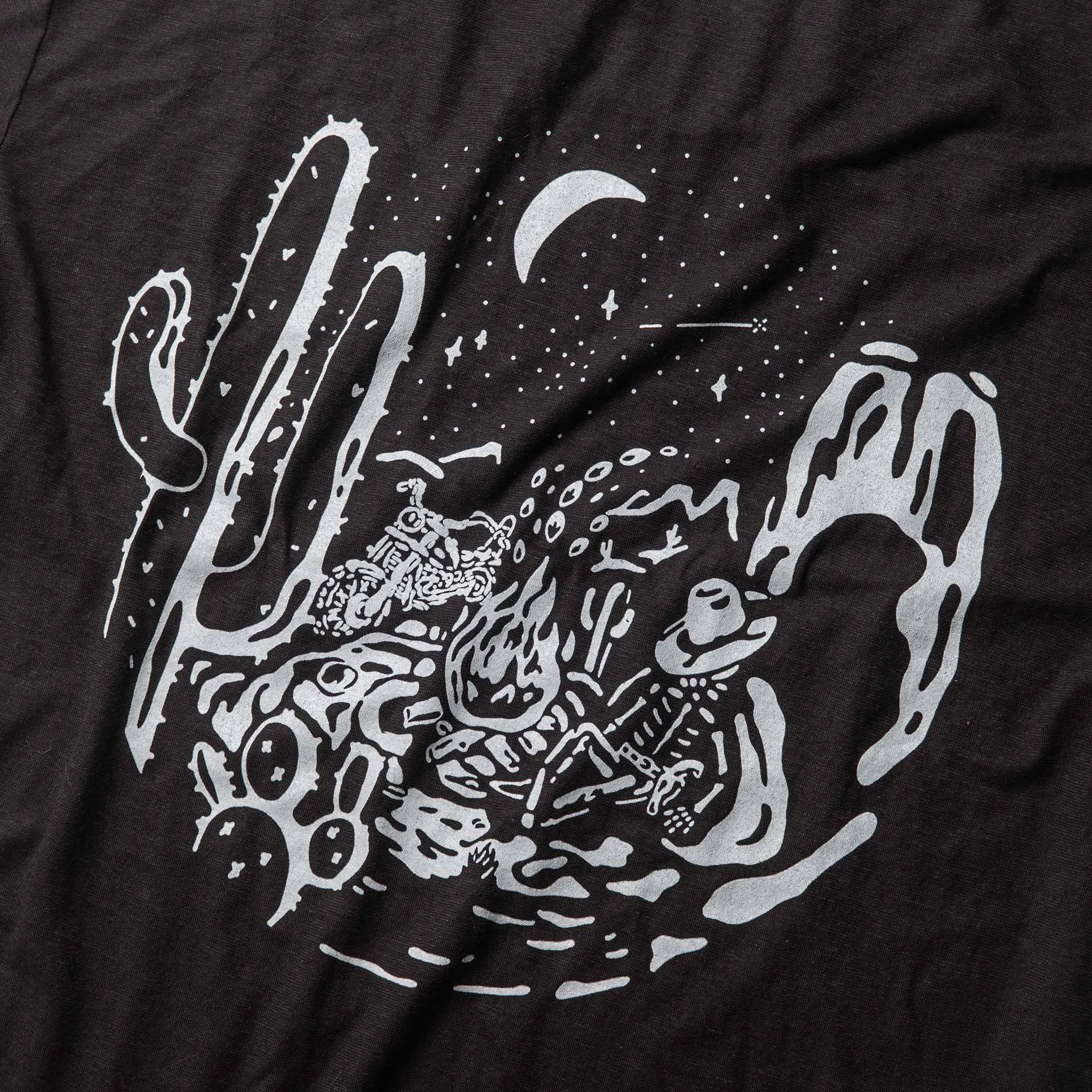 The Cotton Hemp Tee in Charcoal Open Road sold by Taylor Stitch product image thumbnail 4