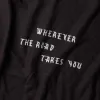 The Cotton Hemp Tee in Charcoal Open Road sold by Taylor Stitch