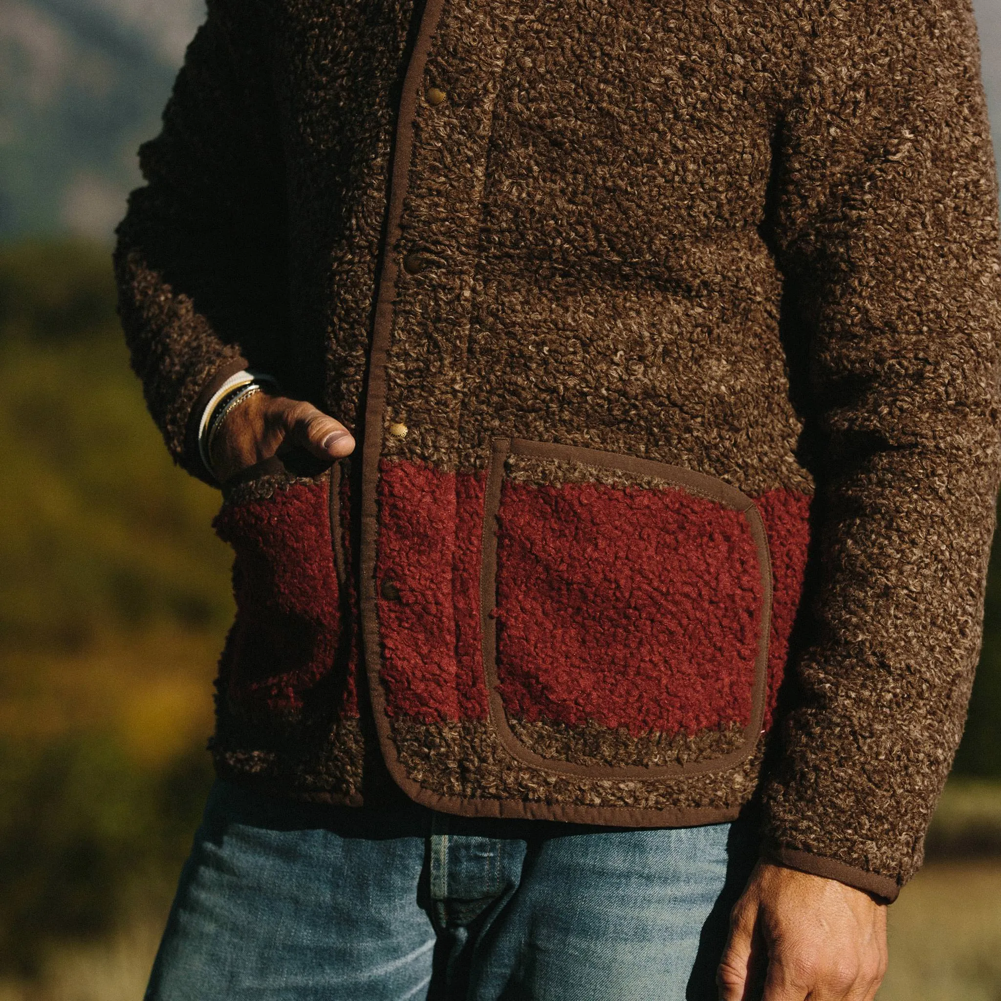 The Port Jacket in Espresso Marl sold by Taylor Stitch product image thumbnail 4