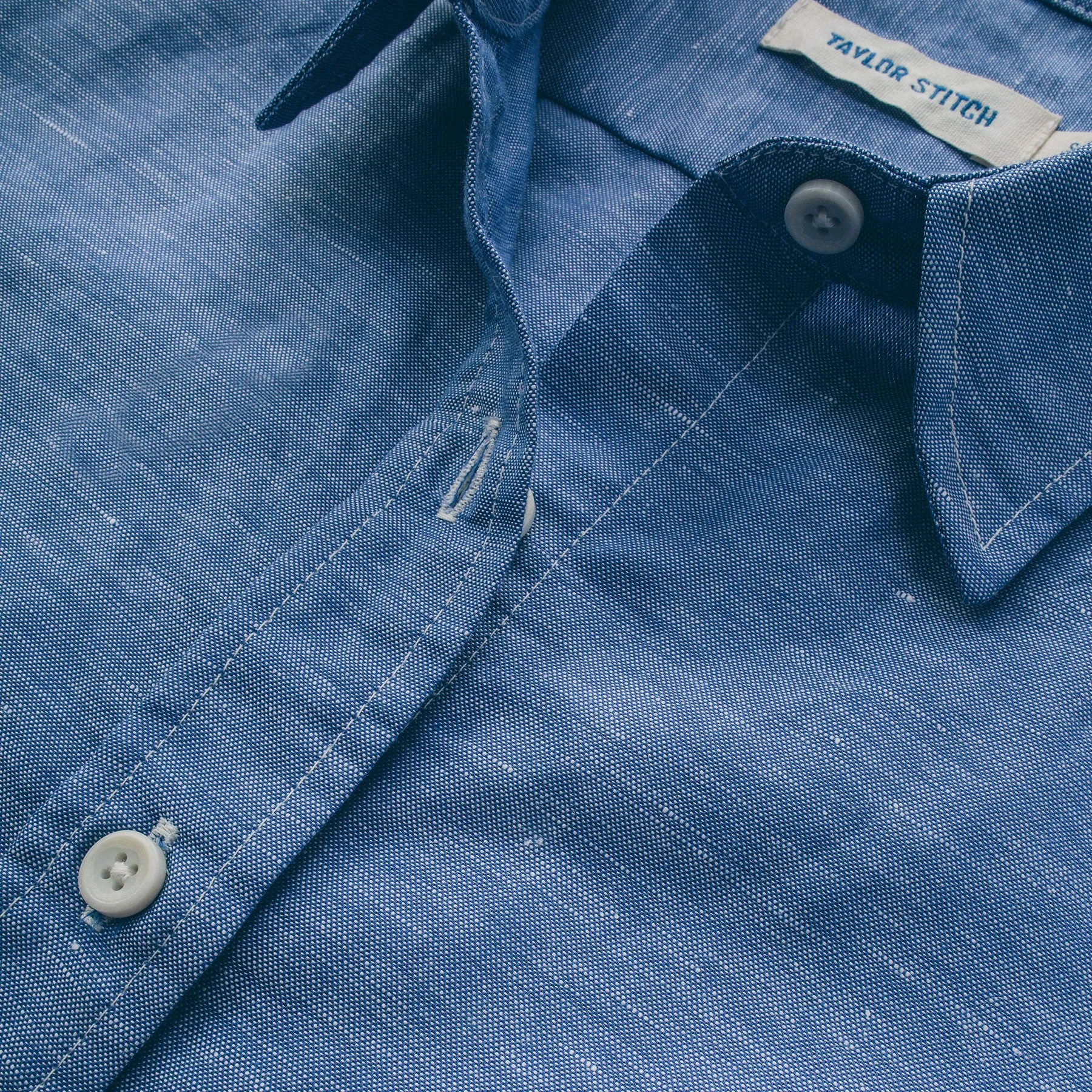 The Katherine in Azure Cotton & Linen sold by Taylor Stitch product image thumbnail 5