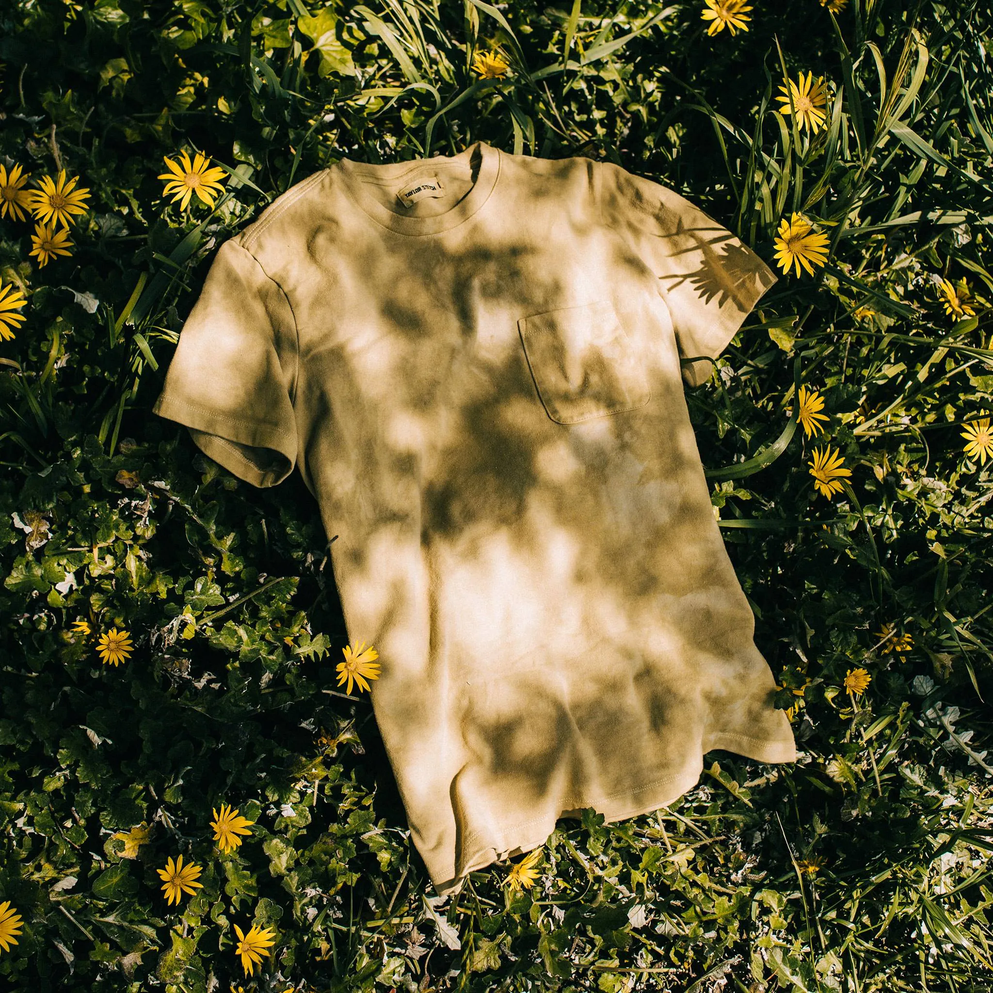 The Botanical Dye Tee in Ochre sold by Taylor Stitch product image thumbnail 2