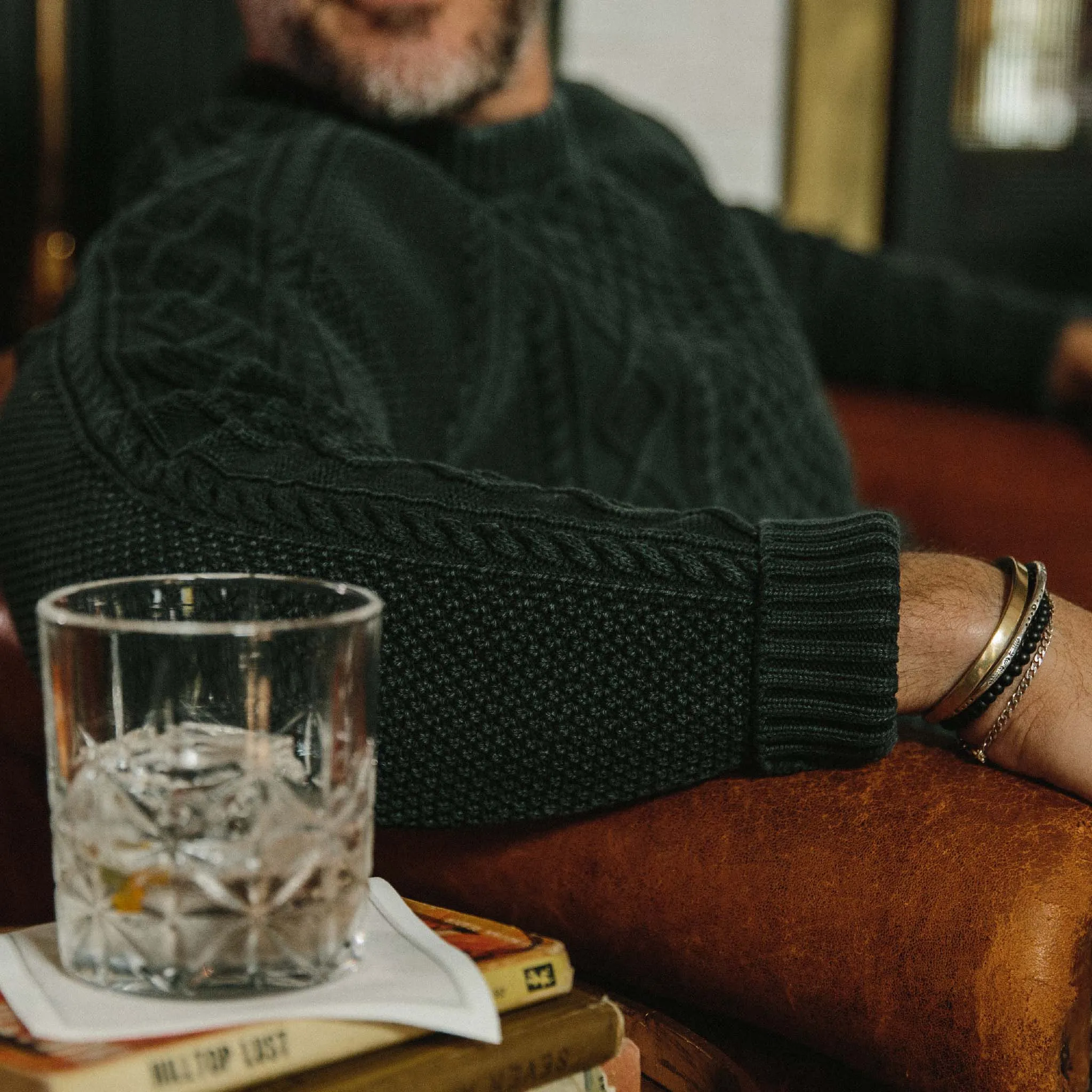 The Orr Sweater in Charcoal sold by Taylor Stitch product image thumbnail 4