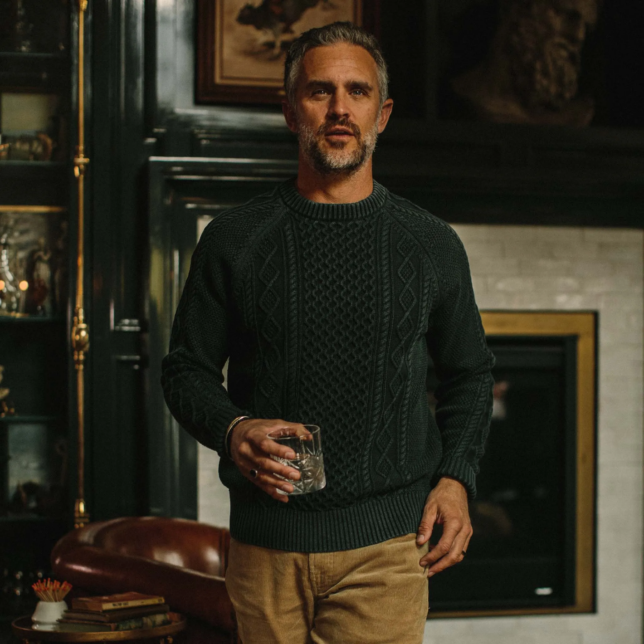 The Orr Sweater in Charcoal sold by Taylor Stitch product image thumbnail 5