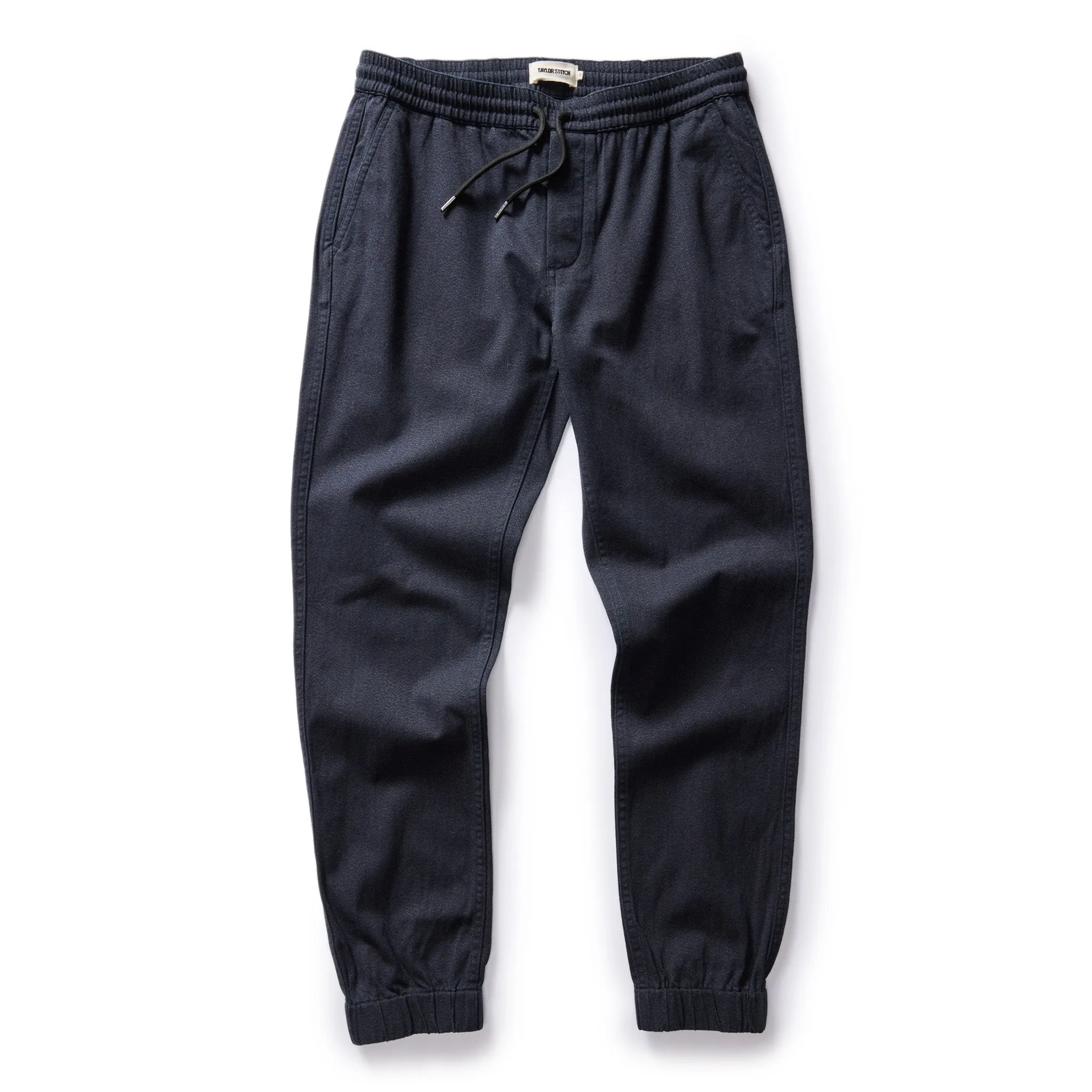 The Apres Pant in Navy Twist Jaspe Twill sold by Taylor Stitch product image thumbnail 5
