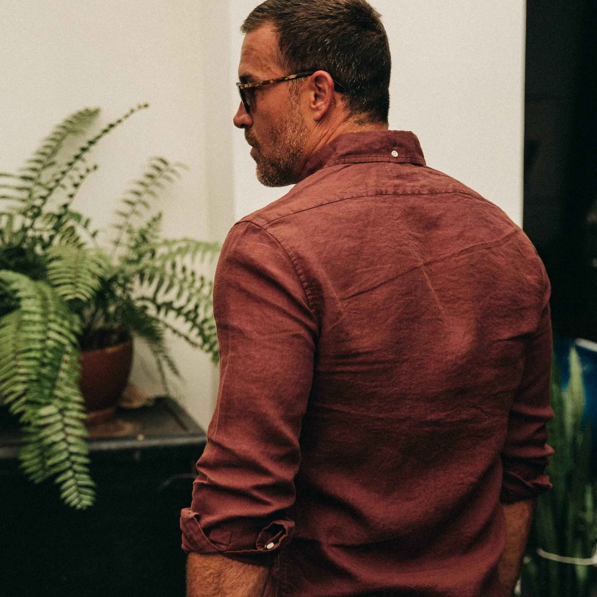 The Jack in Rust Linen sold by Taylor Stitch product image thumbnail 5