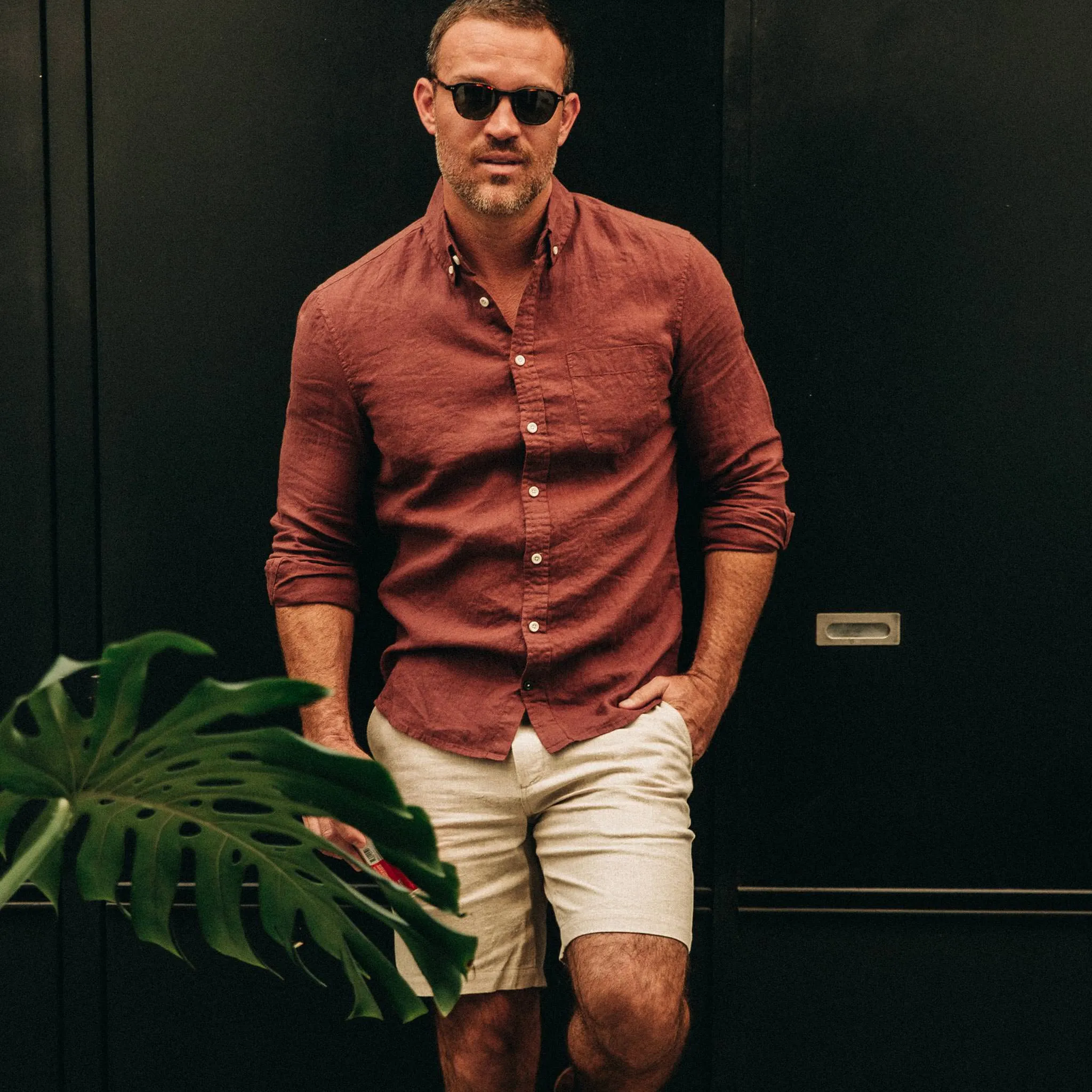 The Jack in Rust Linen sold by Taylor Stitch product image thumbnail 2