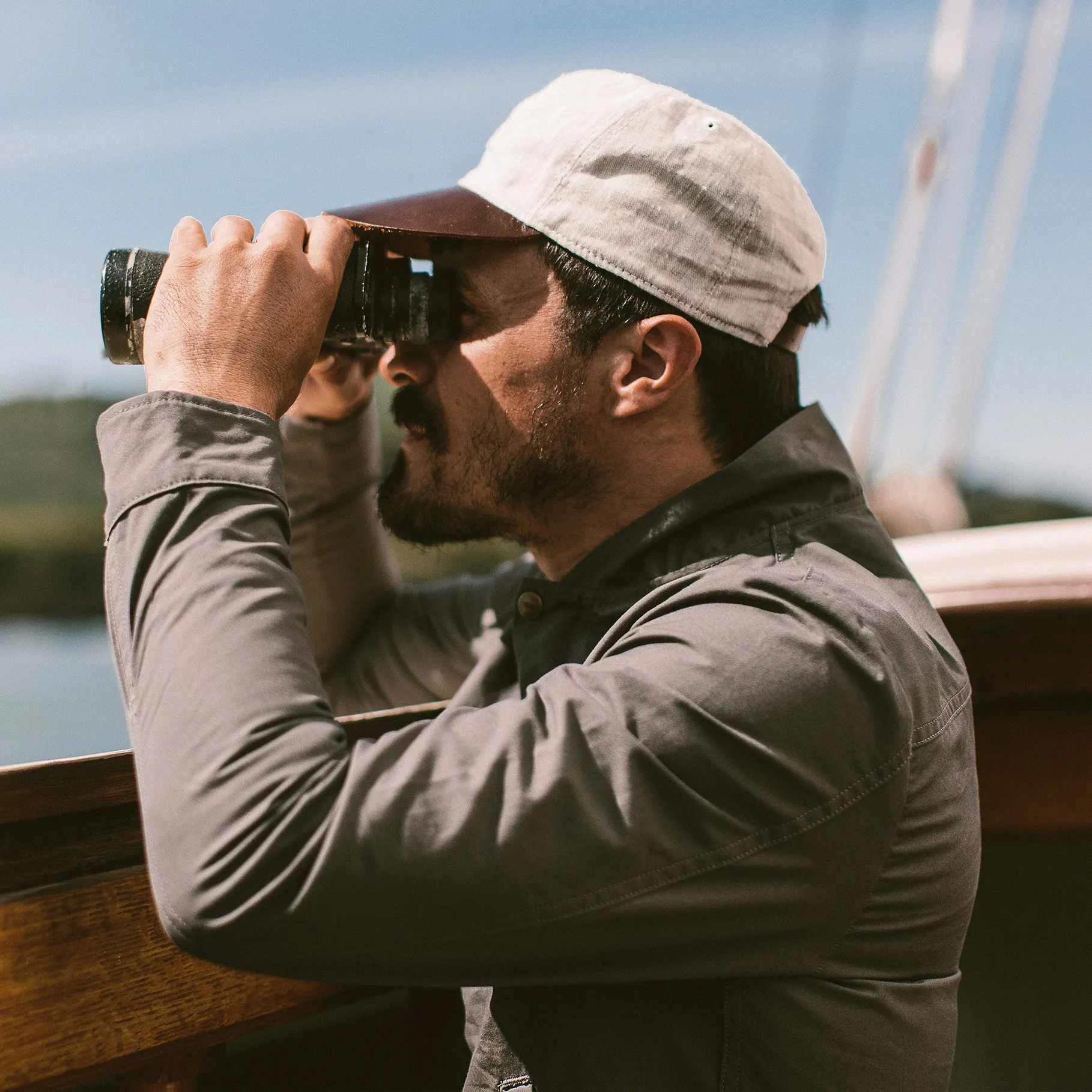 The Bomber Jacket in Charcoal sold by Taylor Stitch product image thumbnail 4