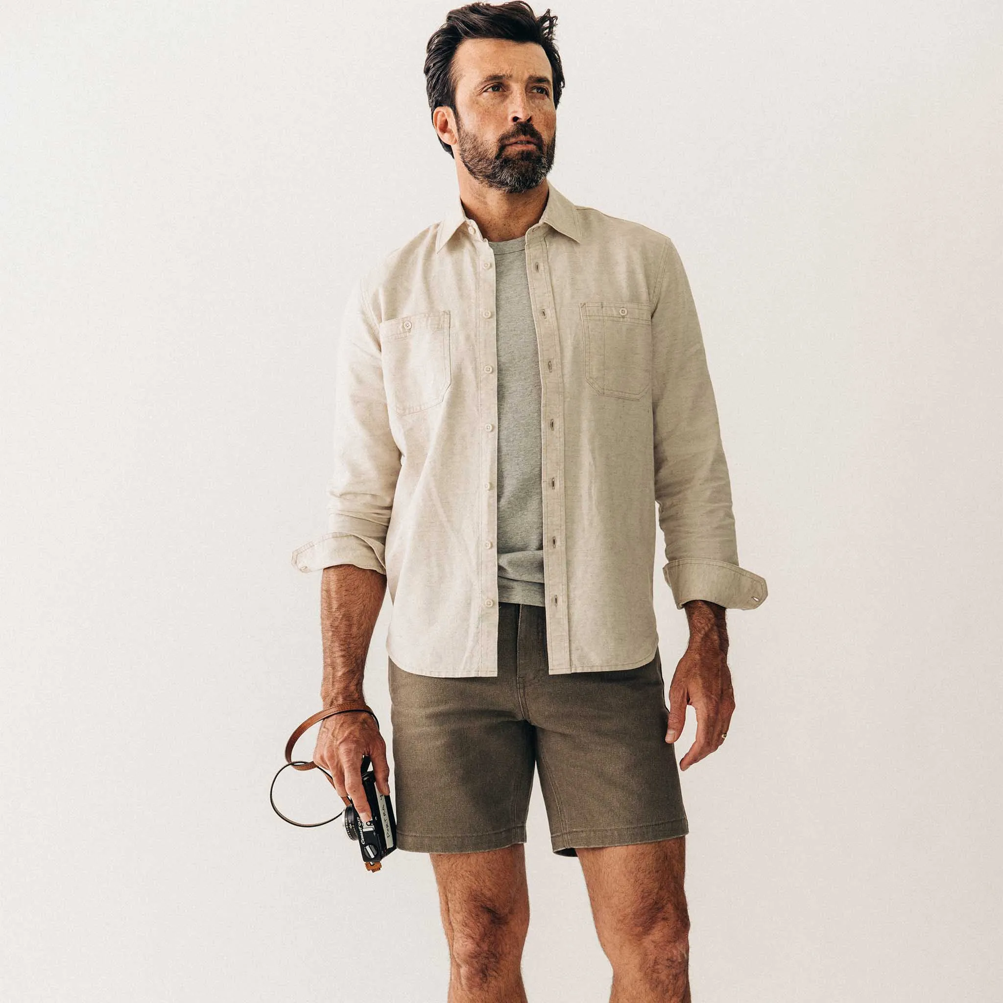 The Utility Shirt in Natural Nep sold by Taylor Stitch product image thumbnail 4