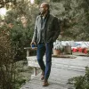The Camp Pant in Navy Moleskin sold by Taylor Stitch