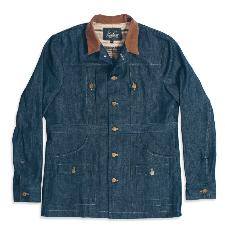Raw Denim Rider Jacket sold by Taylor Stitch