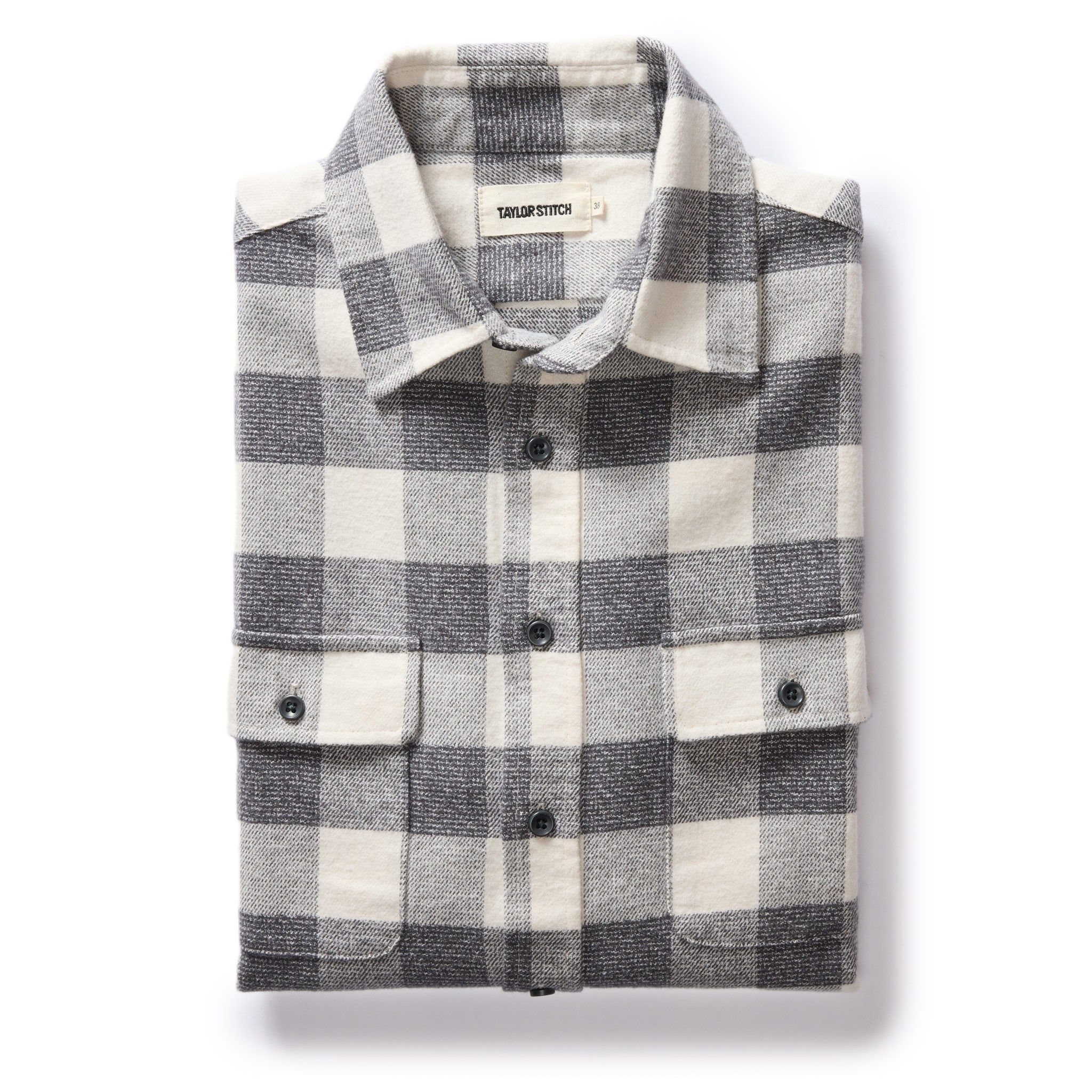 The Yosemite Shirt in Birch Buffalo Check sold by Taylor Stitch
