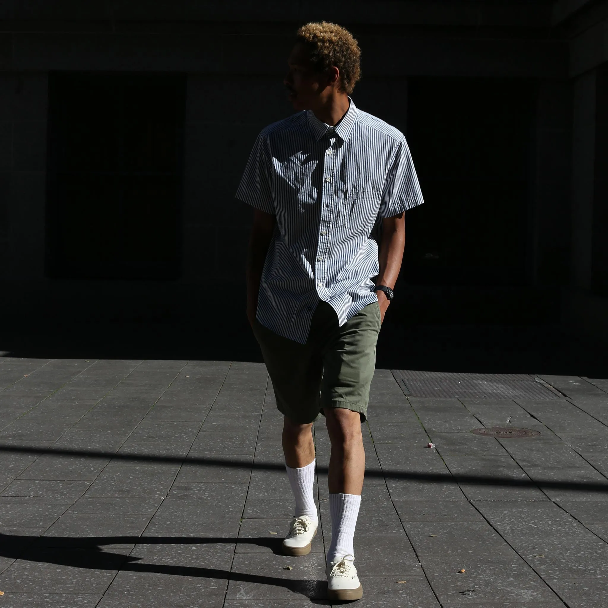 The Travel Short in Army sold by Taylor Stitch product image thumbnail 2