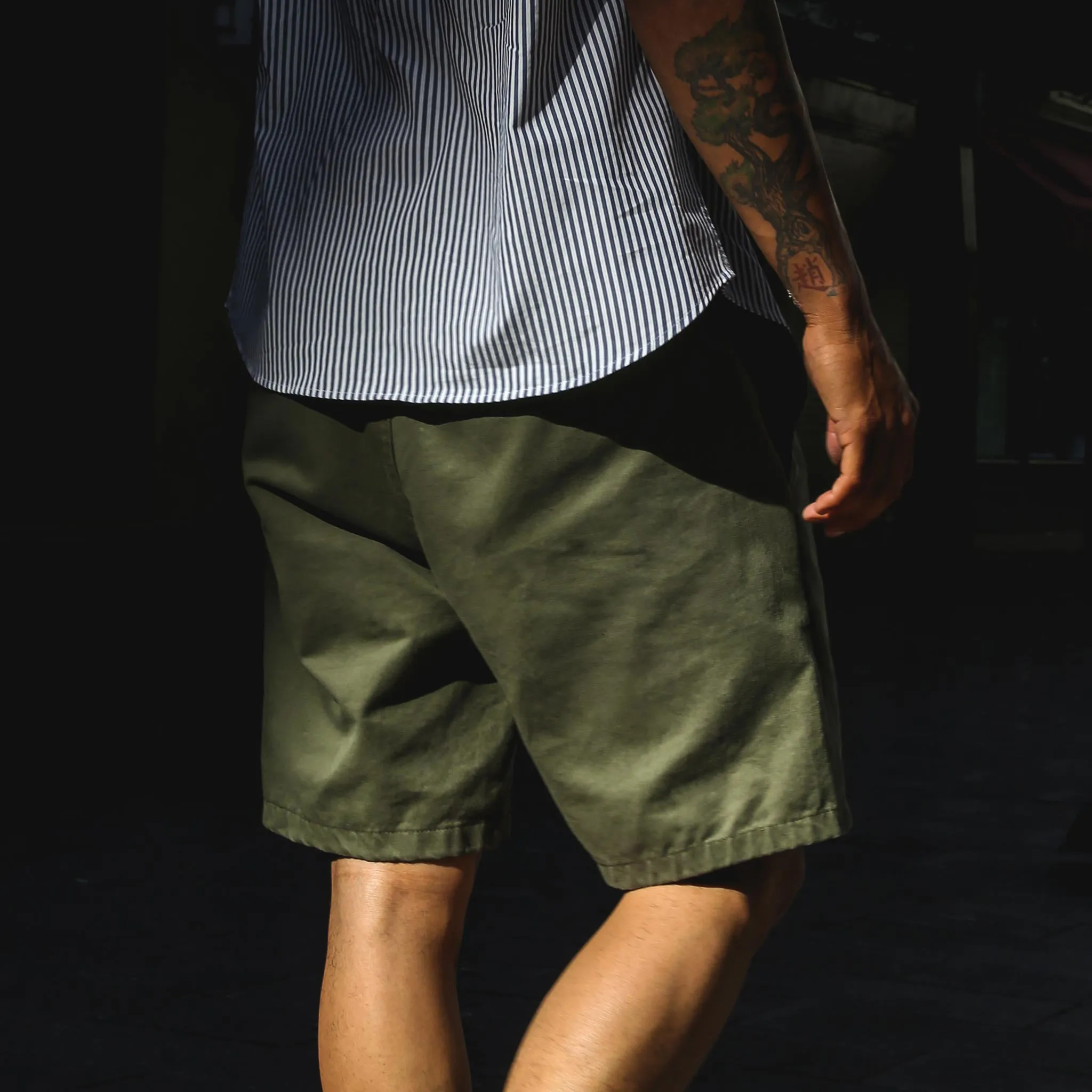 The Travel Short in Army sold by Taylor Stitch product image thumbnail 4