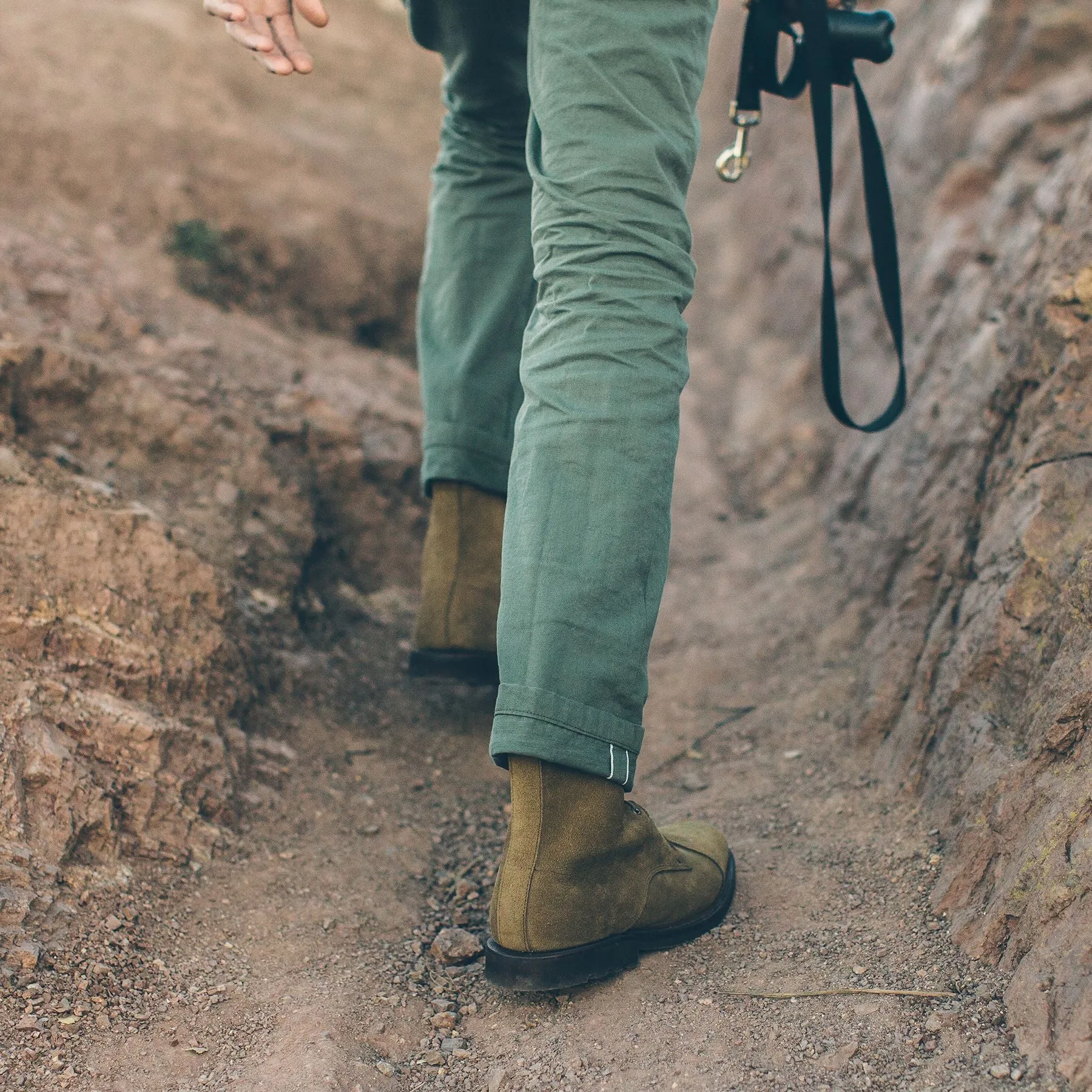 The Camp Pant in Olive Drab Selvage sold by Taylor Stitch product image thumbnail 5