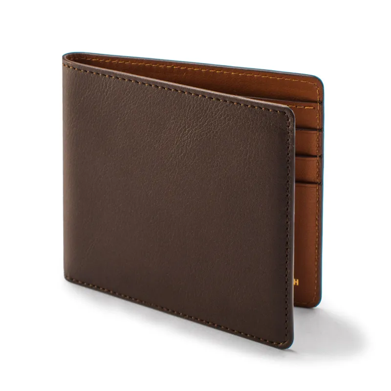 The Minimalist Billfold Wallet in Brown sold by Taylor Stitch