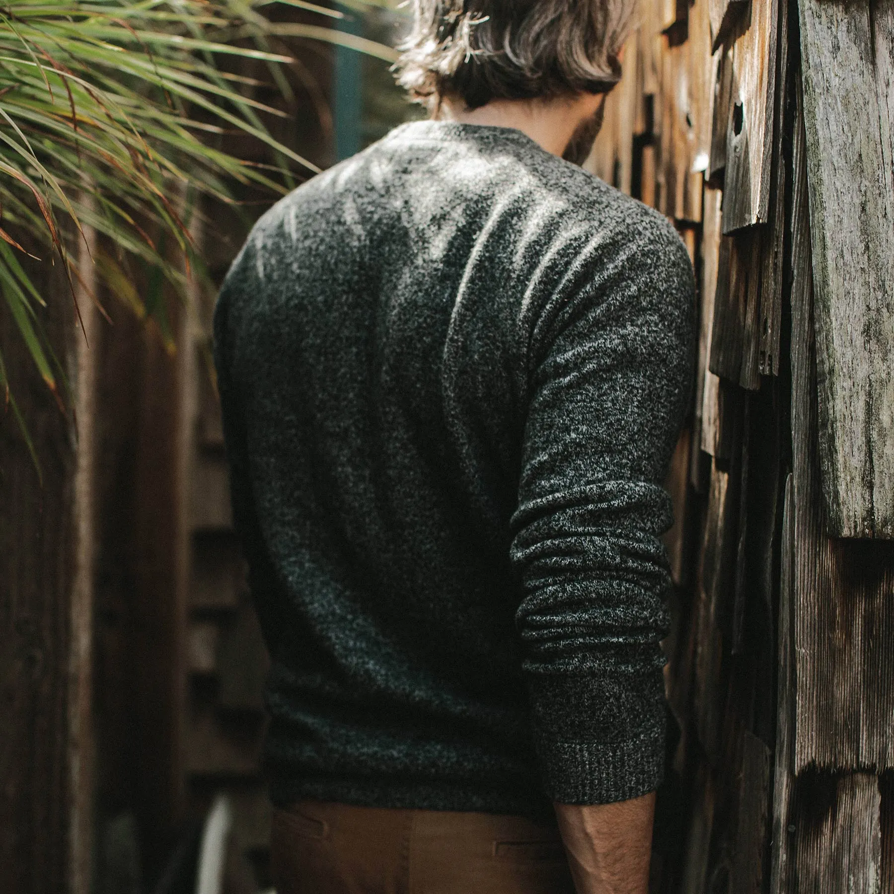 The Lodge Sweater in Charcoal sold by Taylor Stitch product image thumbnail 3